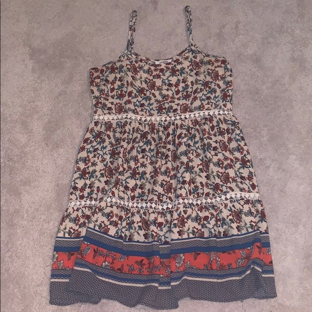 Loose Fitting Floral Dress